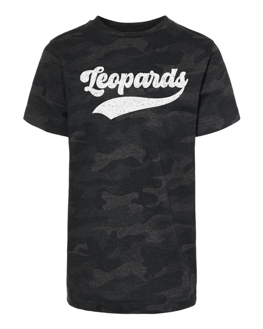 LRE- Retro Leopards Script Camo Storm Tee